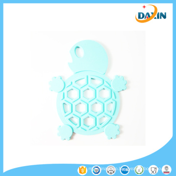 New Arrival Lovely Turtle Cartoon Non-Slip Waterproof Silicone Placemat